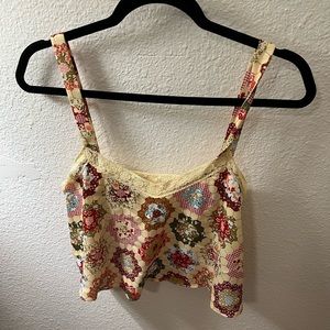 Women’s printed medium tank top